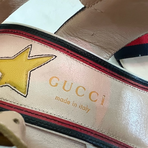 Authentic Gucci Ankle-Strap Sandals size 36.5 - Picture 8 of 13